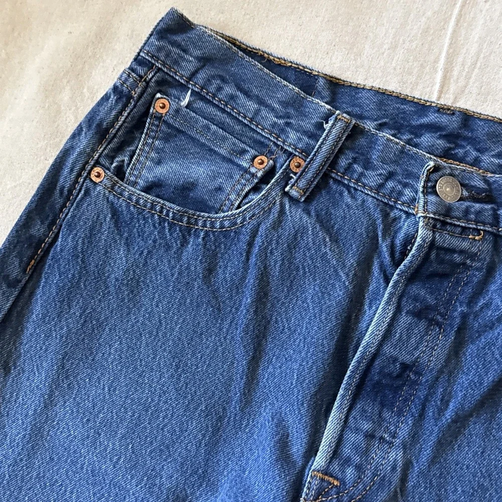 Levi's 501 XX Button Fly Jeans Mens 34x34 Fits 32x28